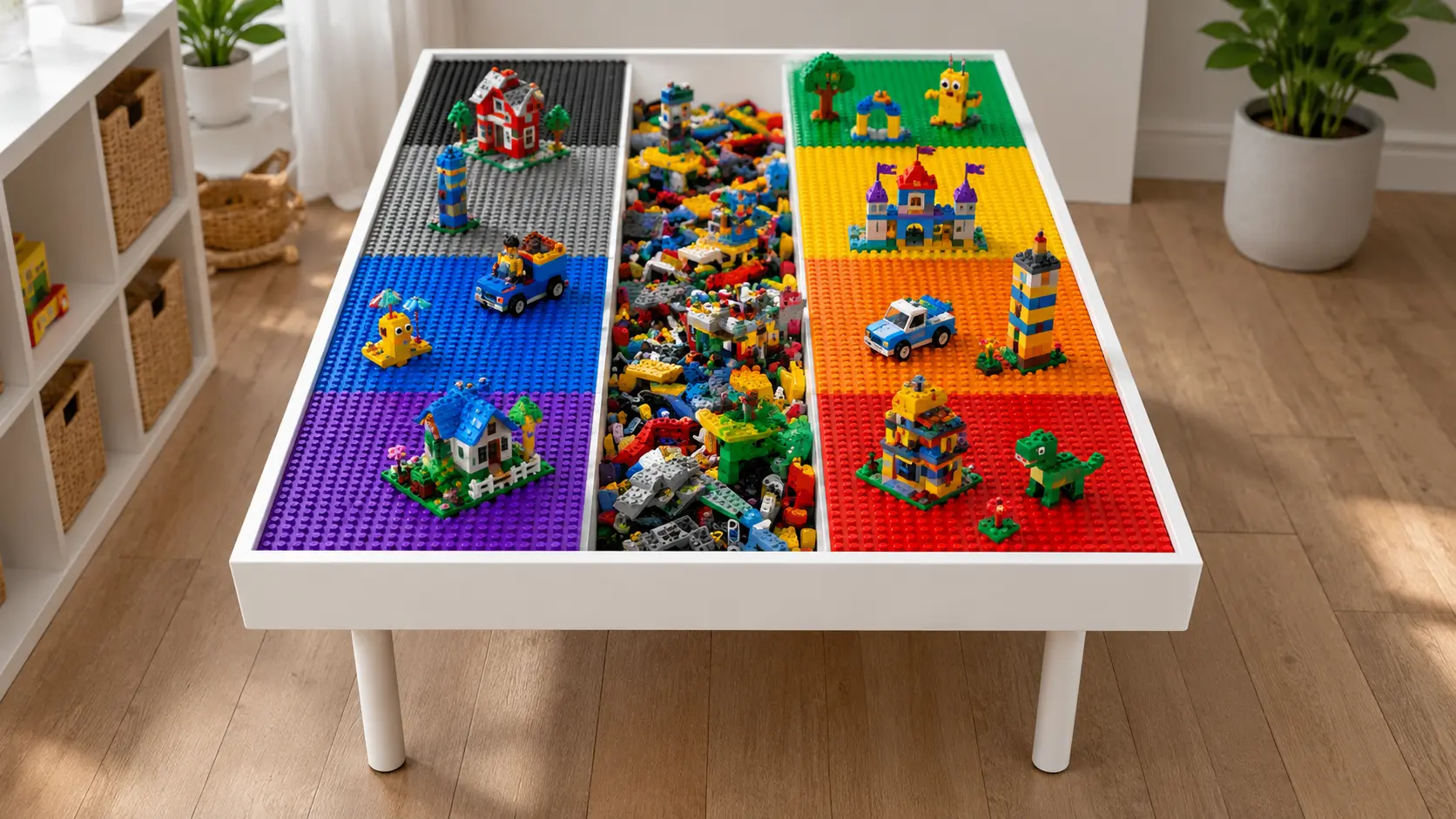Mesa de Lego para niños