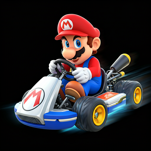 Mario Kart en pista de control remoto