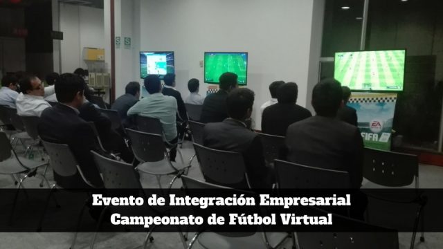 Evento de integración empresarial - futbol