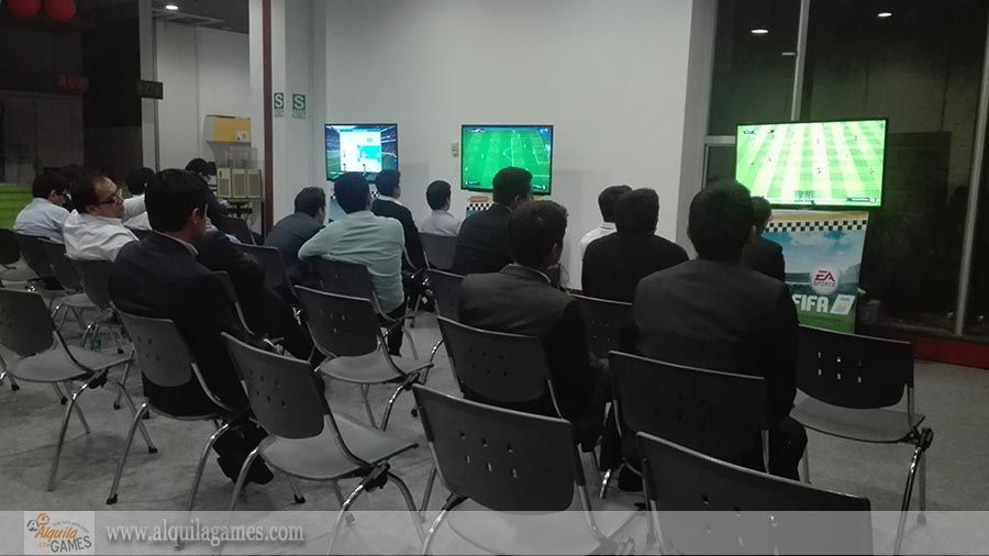 Campeonato de Futbo virtual en EY Peru