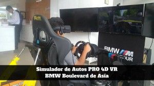 Simulador de Autos PRO 4D VR BMW Peru Boulevard Asia