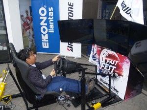 Simulador de Autos PRO 4D Ekono llantas
