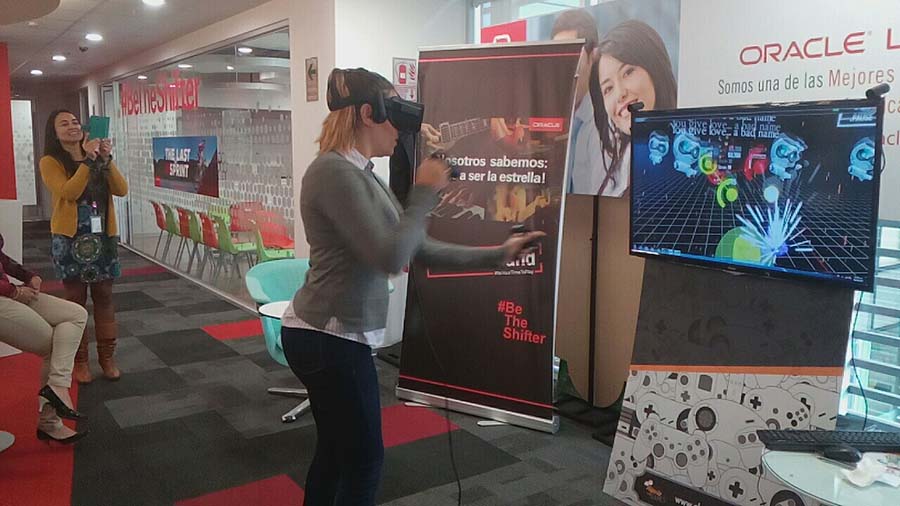 Realidad Virtual en evento de Integración Empresarial