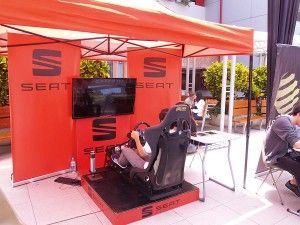 Simulador de Autos PRO 4D VR con SEAT en la Universidad del Pacífico