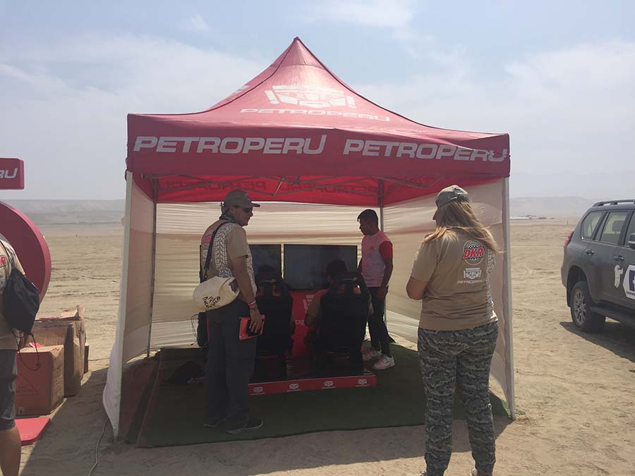 Simuladores de Autos PRO la Experiencia DKR de PetroPerú